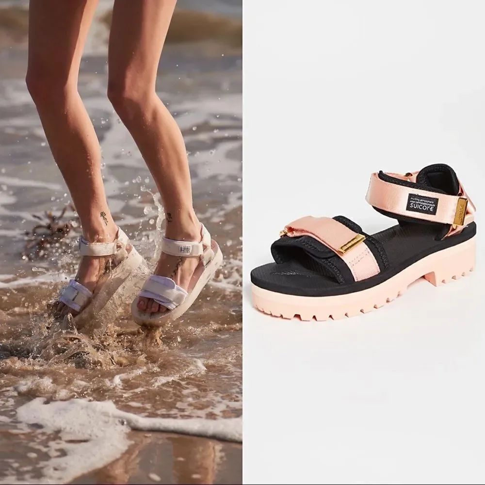 Suicoke Cel-Taab Sandals Free People - Pink Size 11w (9men) — image 2 of 8